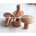 brass carriage bolt with nut